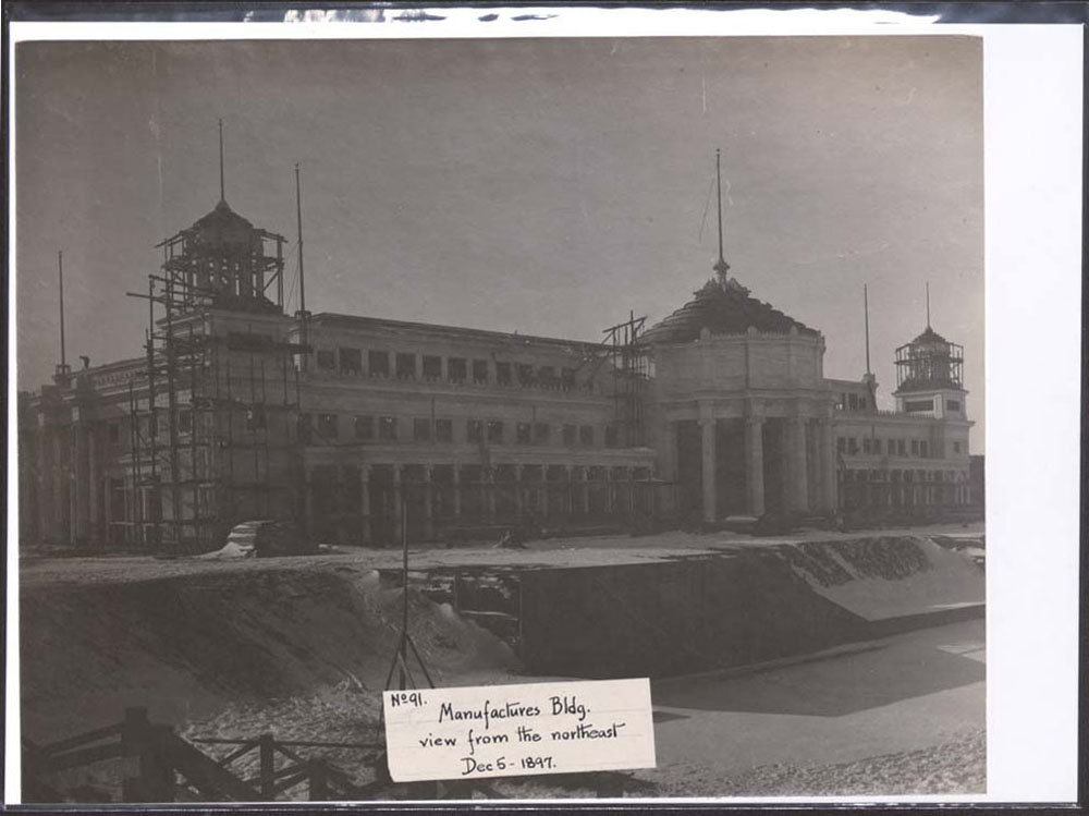 Construction of Mines and Mining Building.