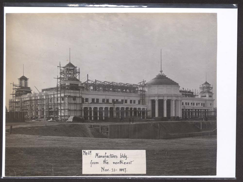 Construction of Mines and Mining Building.