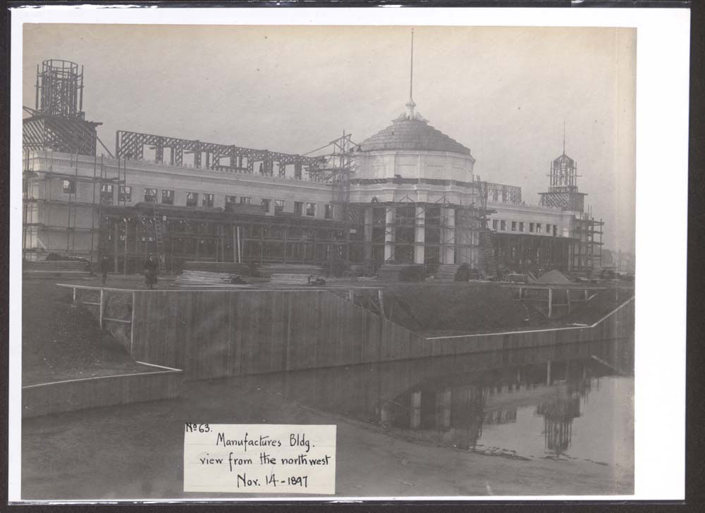 Construction of Mines and Mining Building.