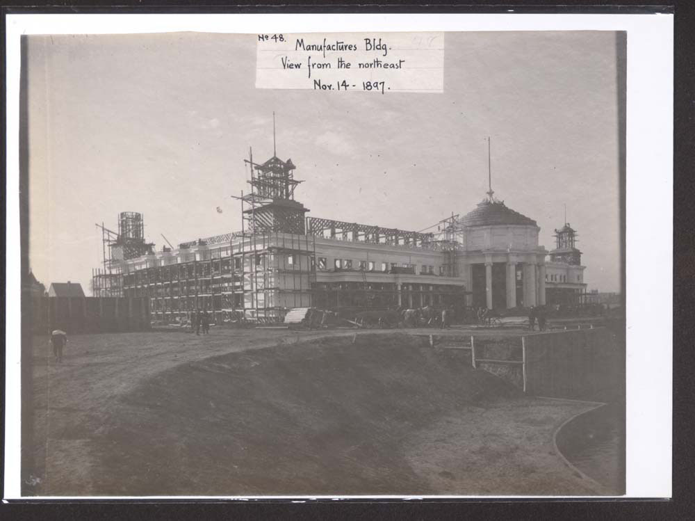 Construction of Mines and Mining Building.