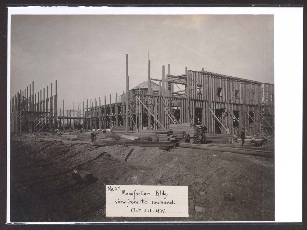 Construction of Mines and Mining Building.
