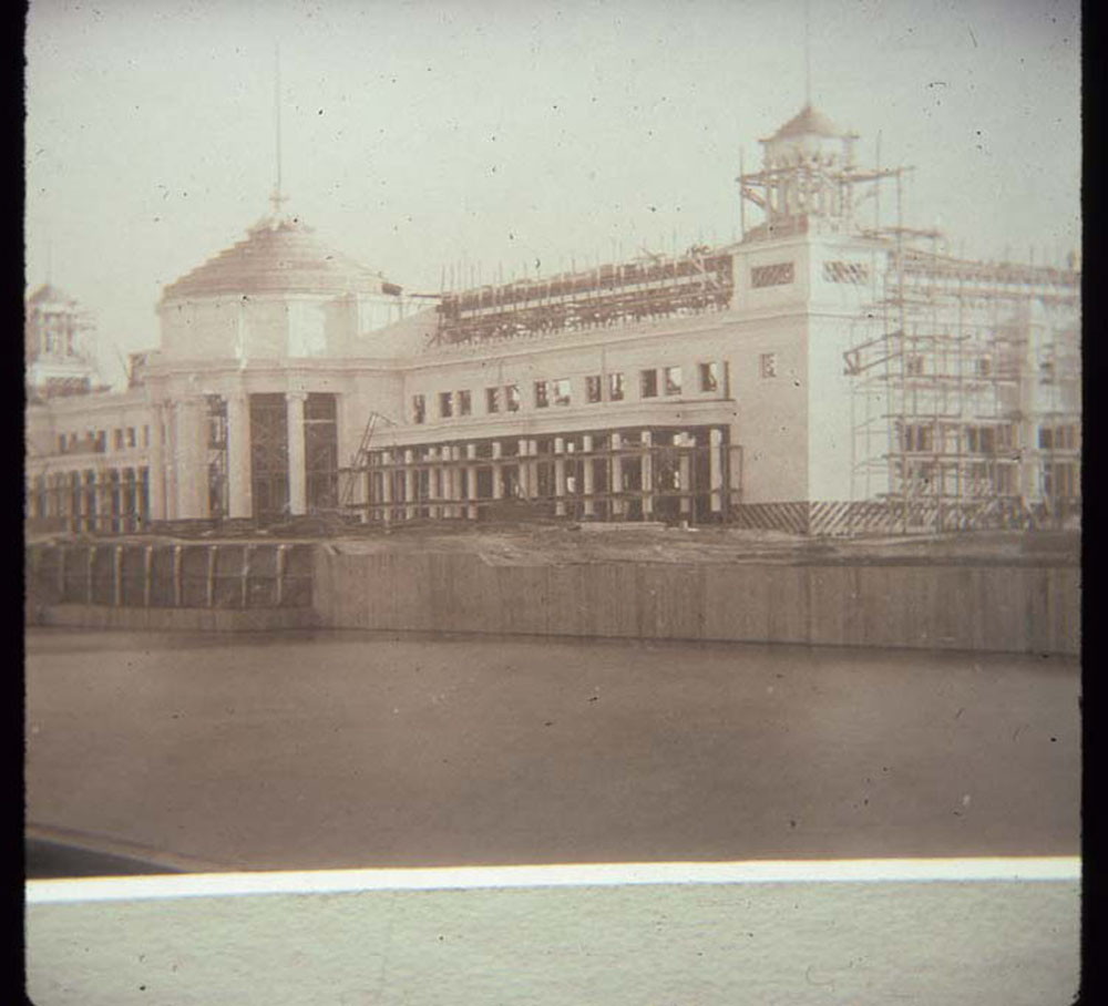 Construction of Mines and Mining Building.